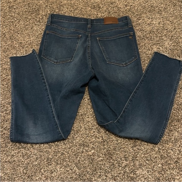Madewell Classic Blue Denim Jeans. High Rise Roadtripper. - Picture 5 of 5